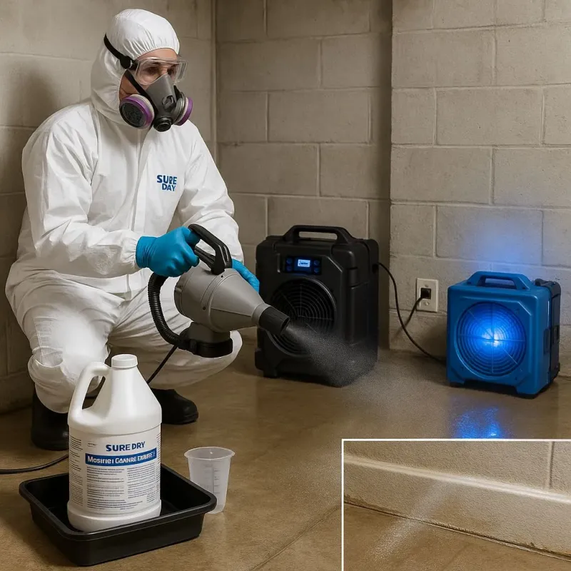 Sanitization and Odor Removal process in Saint John, IN