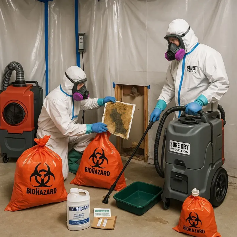 Contaminated Water Handling Protocols process in Saint John, IN
