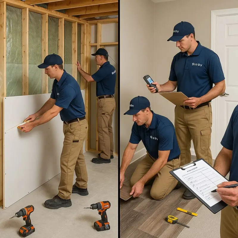 Repairs and Reconstruction process in Saint John, IN